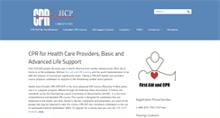 Desktop Screenshot of cprhcp.ca